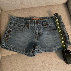 Soueeze jeans shorts for girls size/ talla 5/6